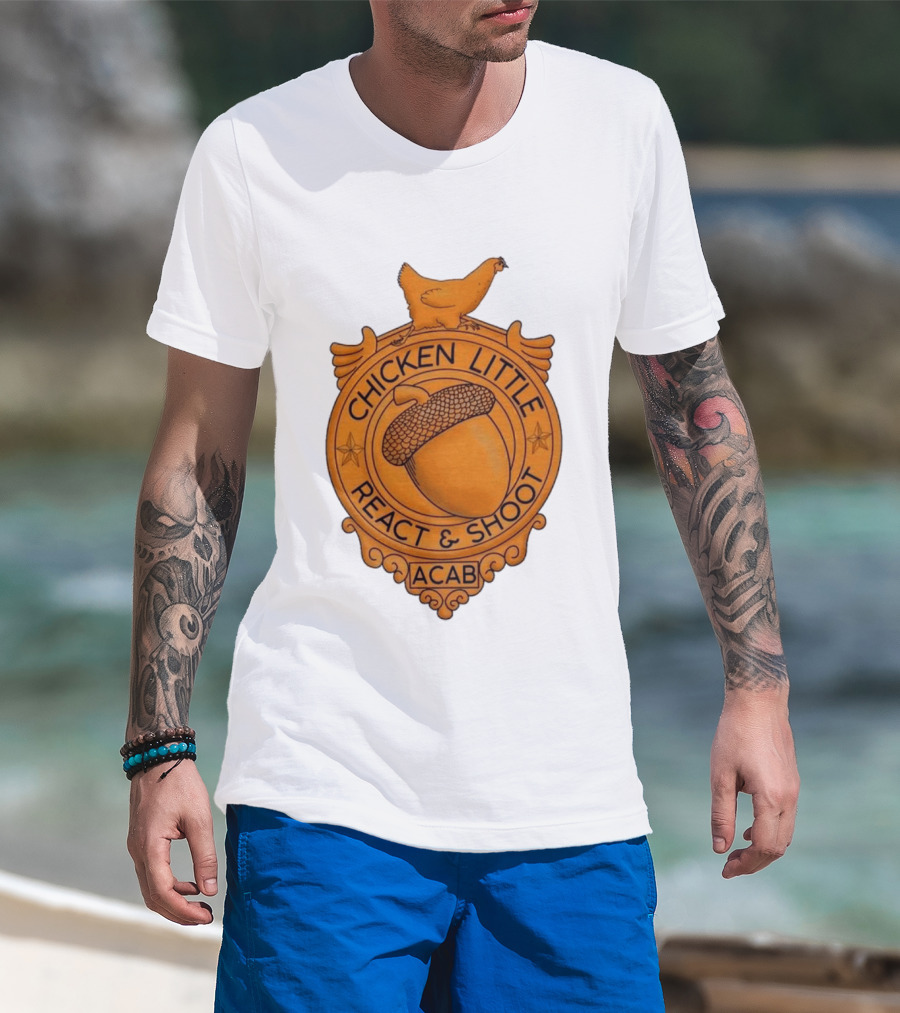 Chicken Little ACAB React & Shoot Acorn T-Shirt