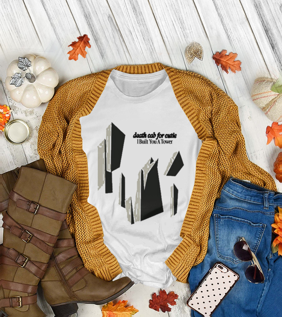 Death Cab For Cutie I Built You A Tower 2026 Abstract Architecture T-Shirt