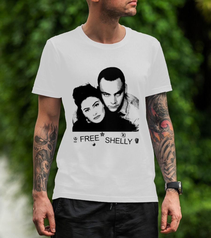 FREE SHELLY Twin Peaks Iconic Characters T-Shirt