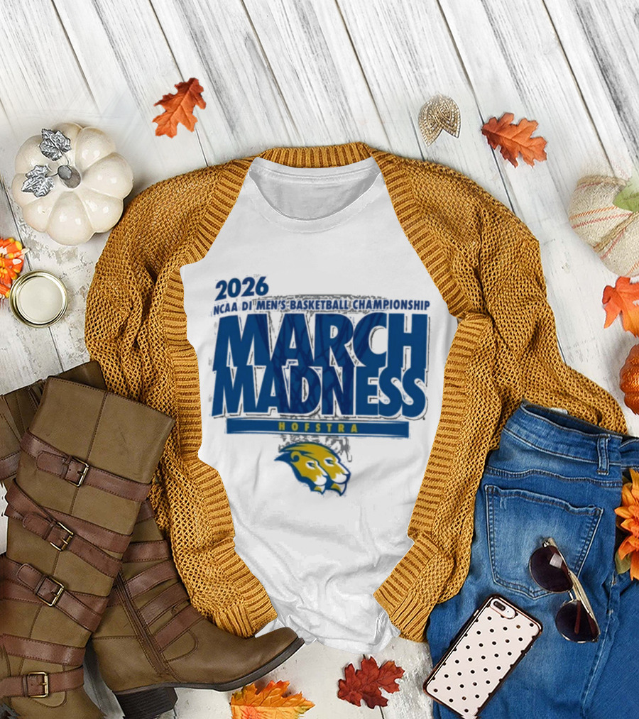 Hofstra Pride 2026 NCAA March Madness Basketball Championship T-Shirt
