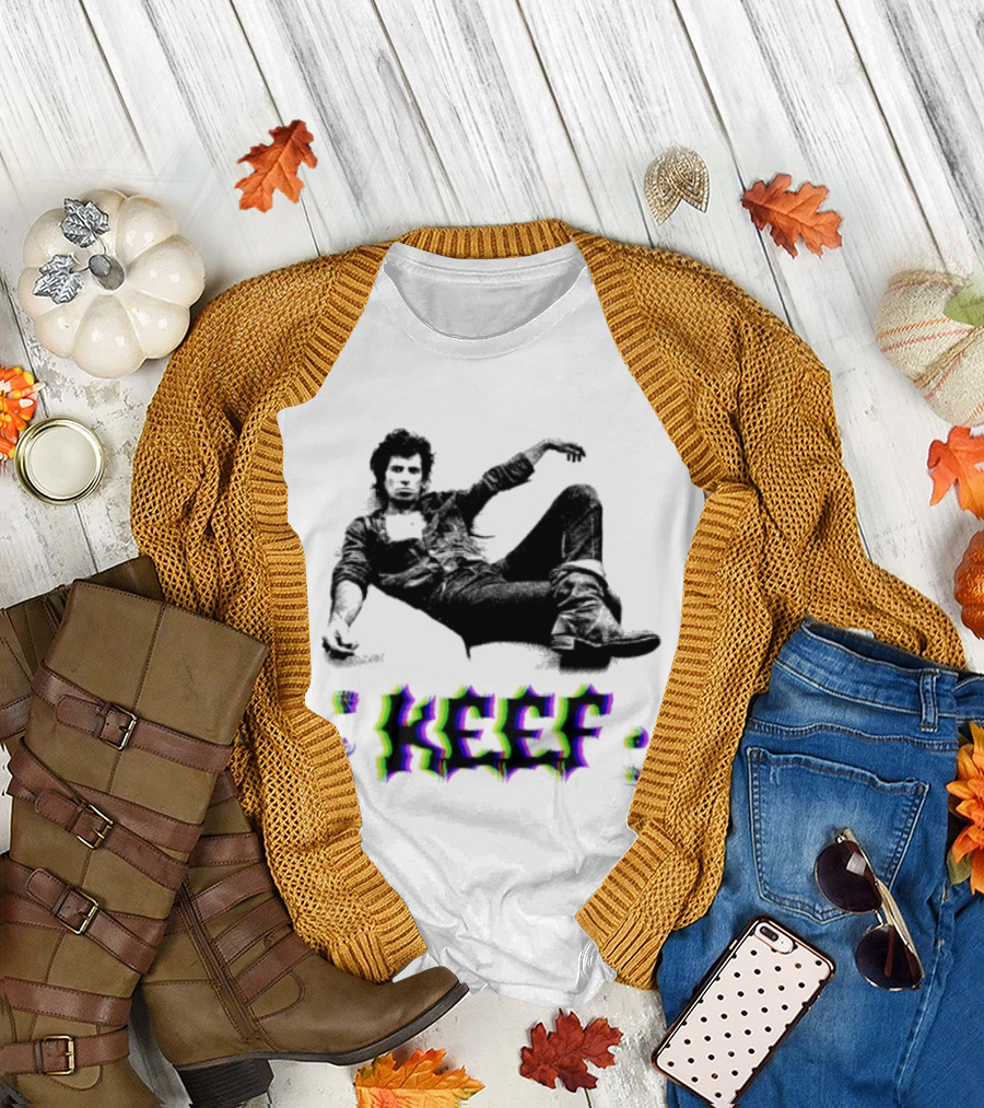 KEEF Keith Richards Vintage Rock and Roll T-Shirt
