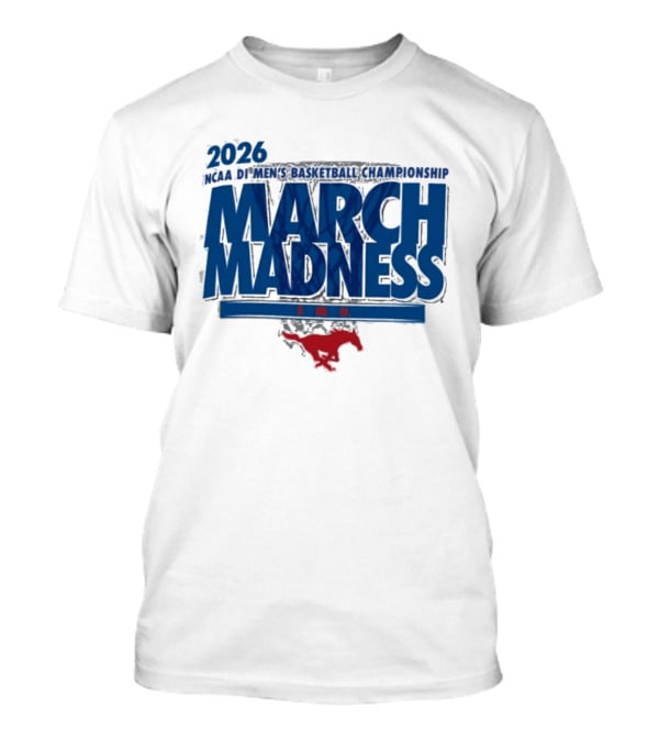 2026 NCAA DI Men's Basketball Championship March Madness SMU T-Shirt