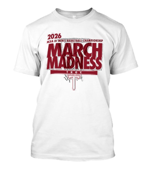 Troy Men's Basketball NCAA 2023 March Madness Championship Tournament T-Shirt