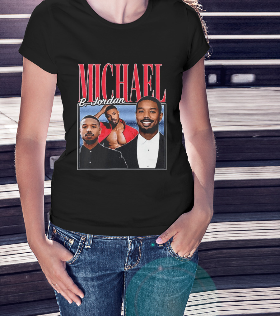 Michael B. Jordan Iconic Style And Charisma T-Shirt
