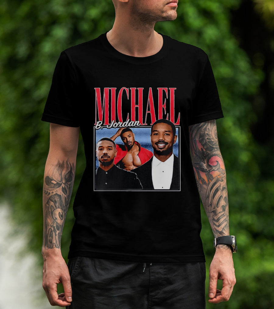 Michael B. Jordan Iconic Style And Charisma T-Shirt