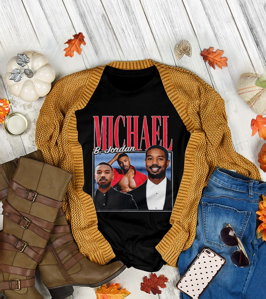 Michael B. Jordan Iconic Style and Charisma T-Shirt