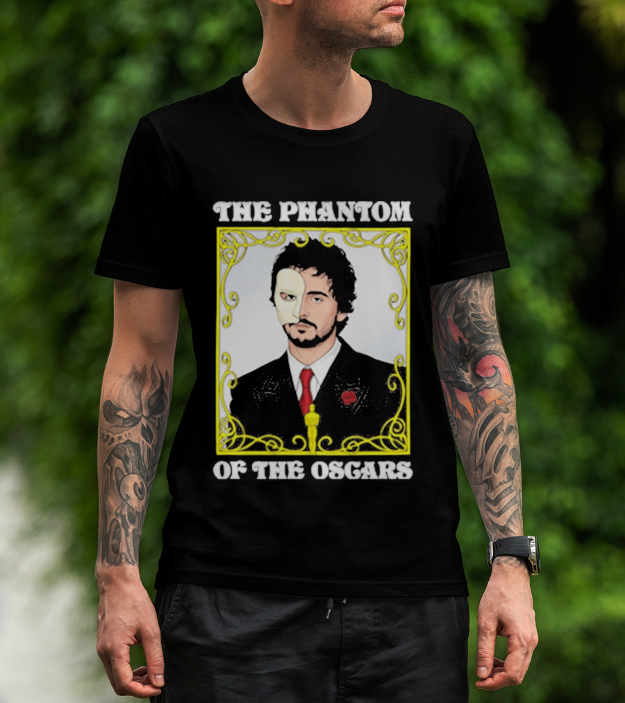 The Phantom Of The Oscars Timothee Chalamet Masked Tuxedo Oscars T-Shirt