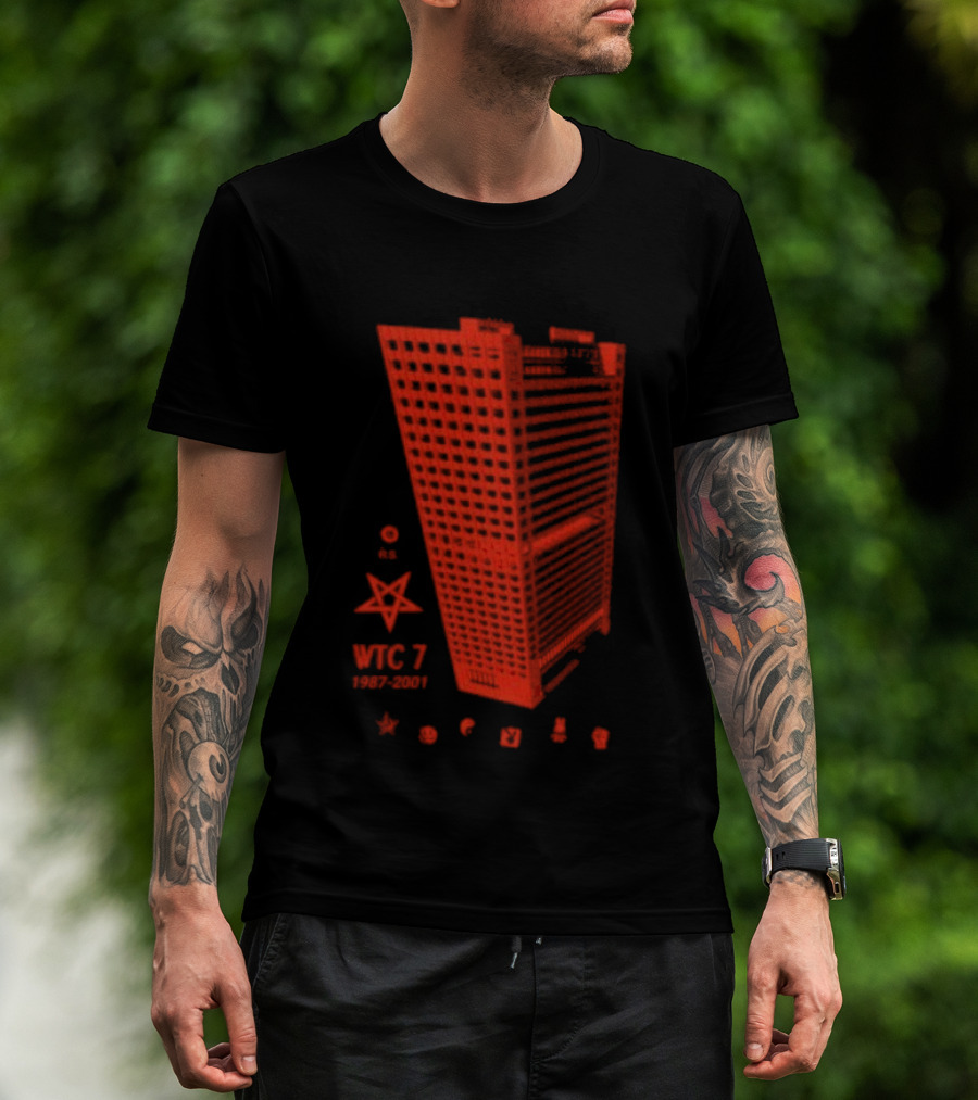 WTC 7 September 11 Conspiracy Building T-Shirt
