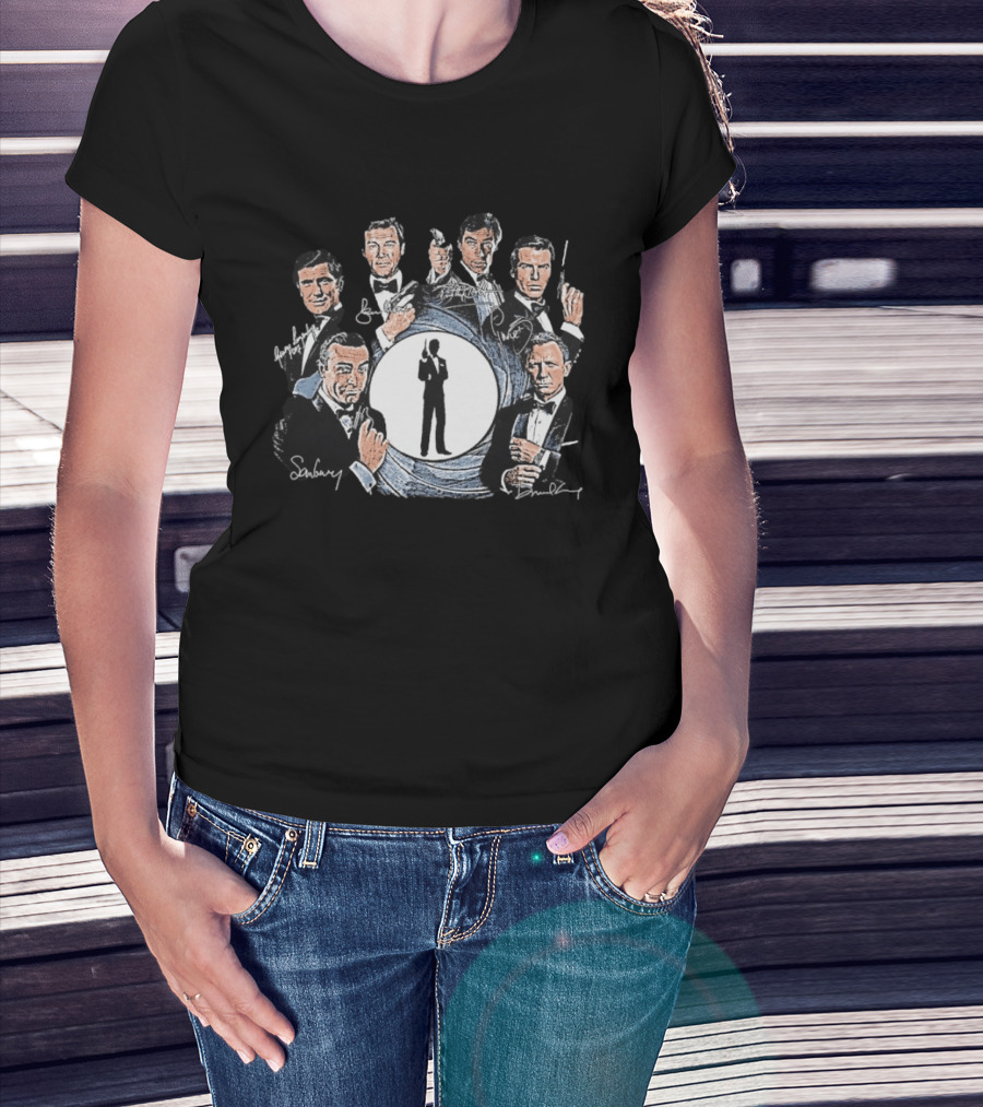 You Know His Name James Bond Movies Actors T-Shirt