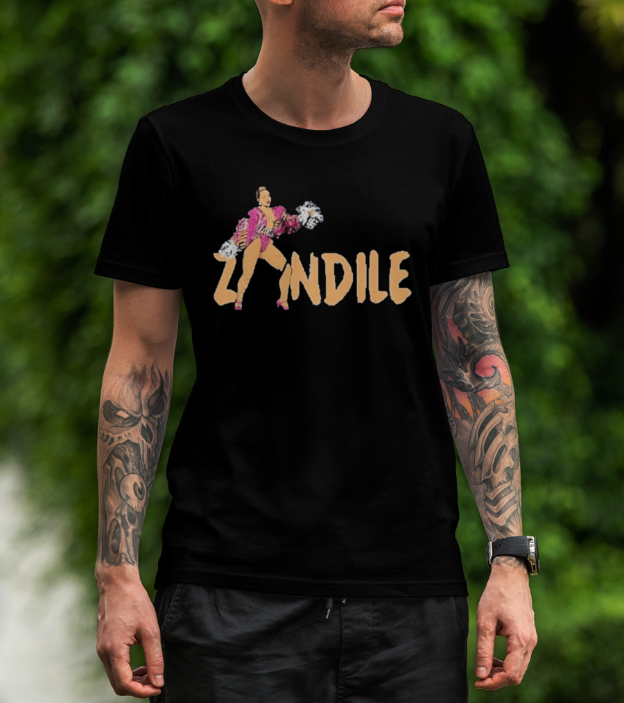Zandile Doja Cat Pop Art Style With Cheerleader Glam Essence T-Shirt