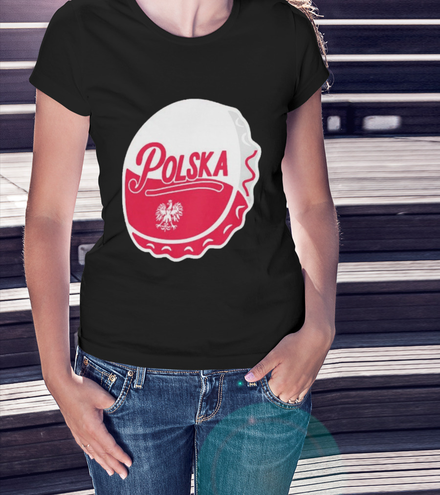 Polska Buffalo Bottle Cap Eagle T-Shirt