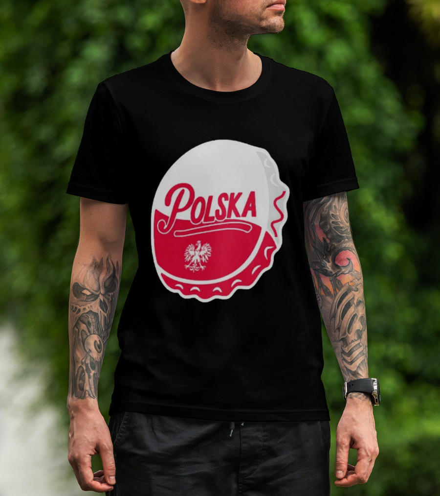Polska Buffalo Bottle Cap Eagle T-Shirt