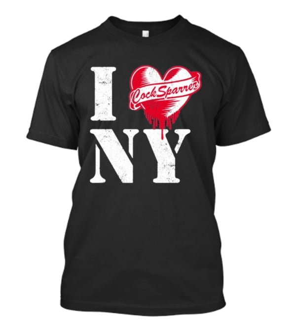 I Love NY Cock Sparrer Heart Design 2026 Concert Tour New York T-Shirt