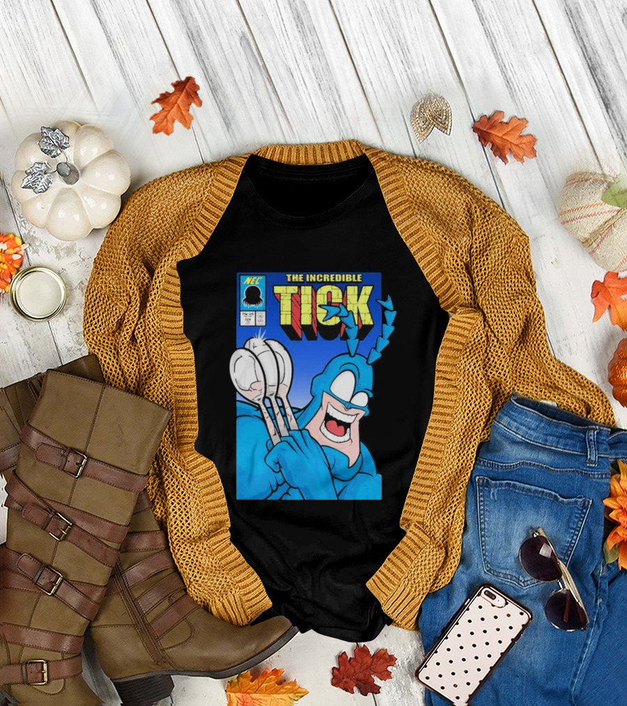 The Incredible Tick Spoon NEC Comic 324 T-Shirt