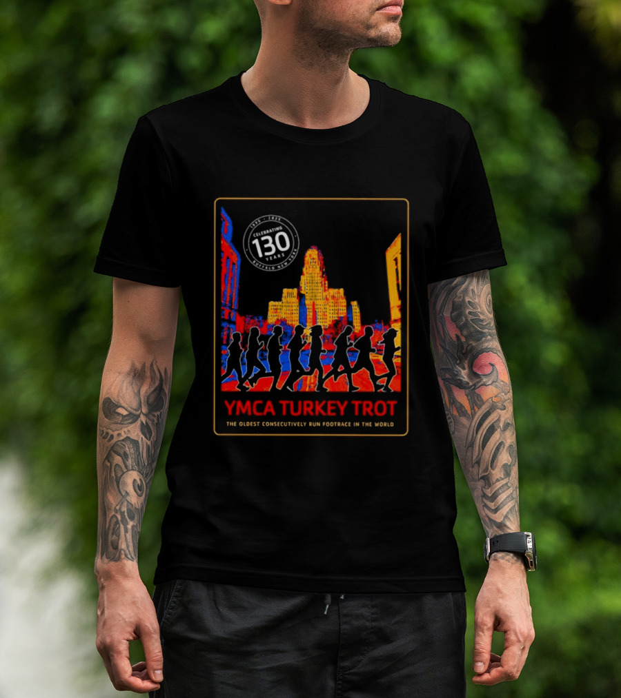 YMCA Turkey Trot 130 Years Oldest Consecutively Run Footrace In The World 2025 T-Shirt