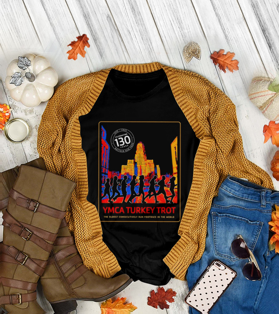YMCA Turkey Trot 130 Years Oldest Consecutively Run Footrace in the World 2025 T-Shirt