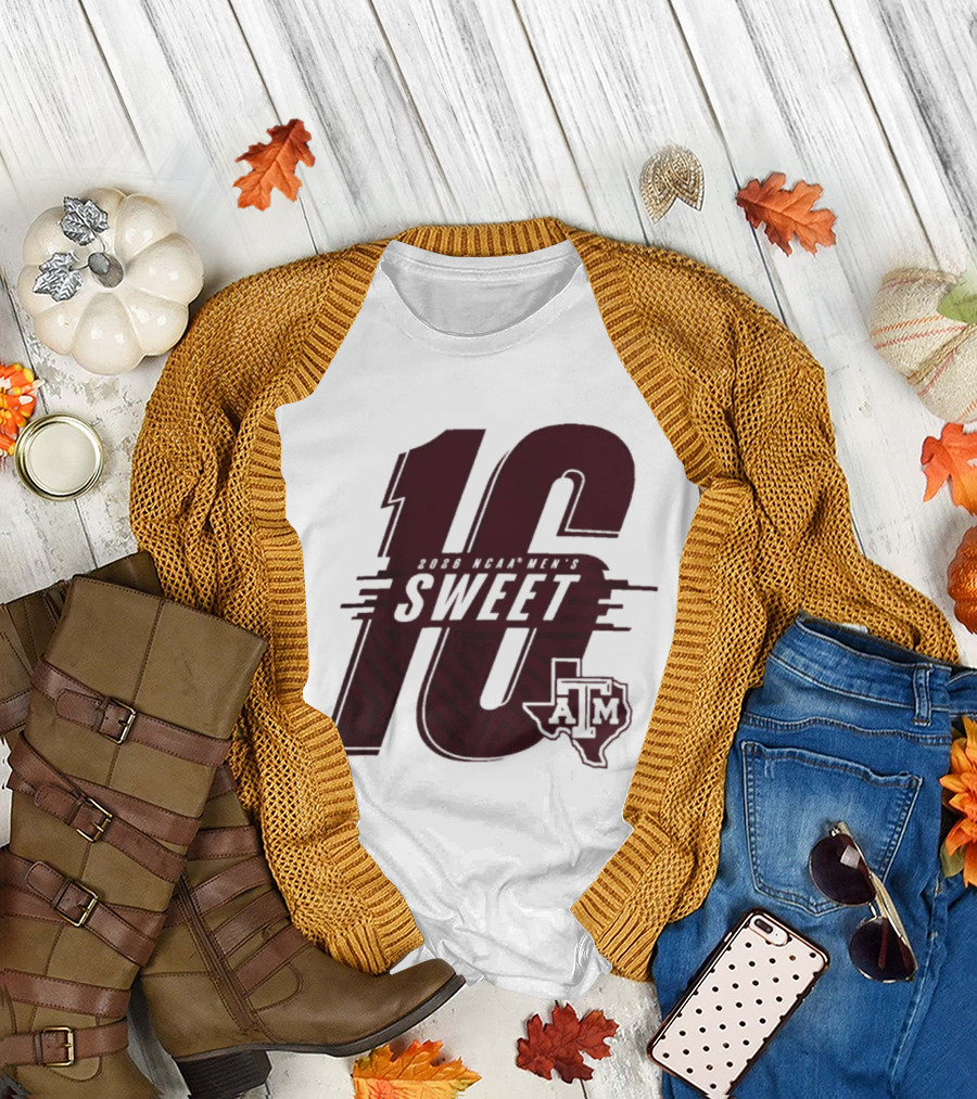 Sweet 16 Texas A&M 2026 NCAA Men's Basketball T-Shirt