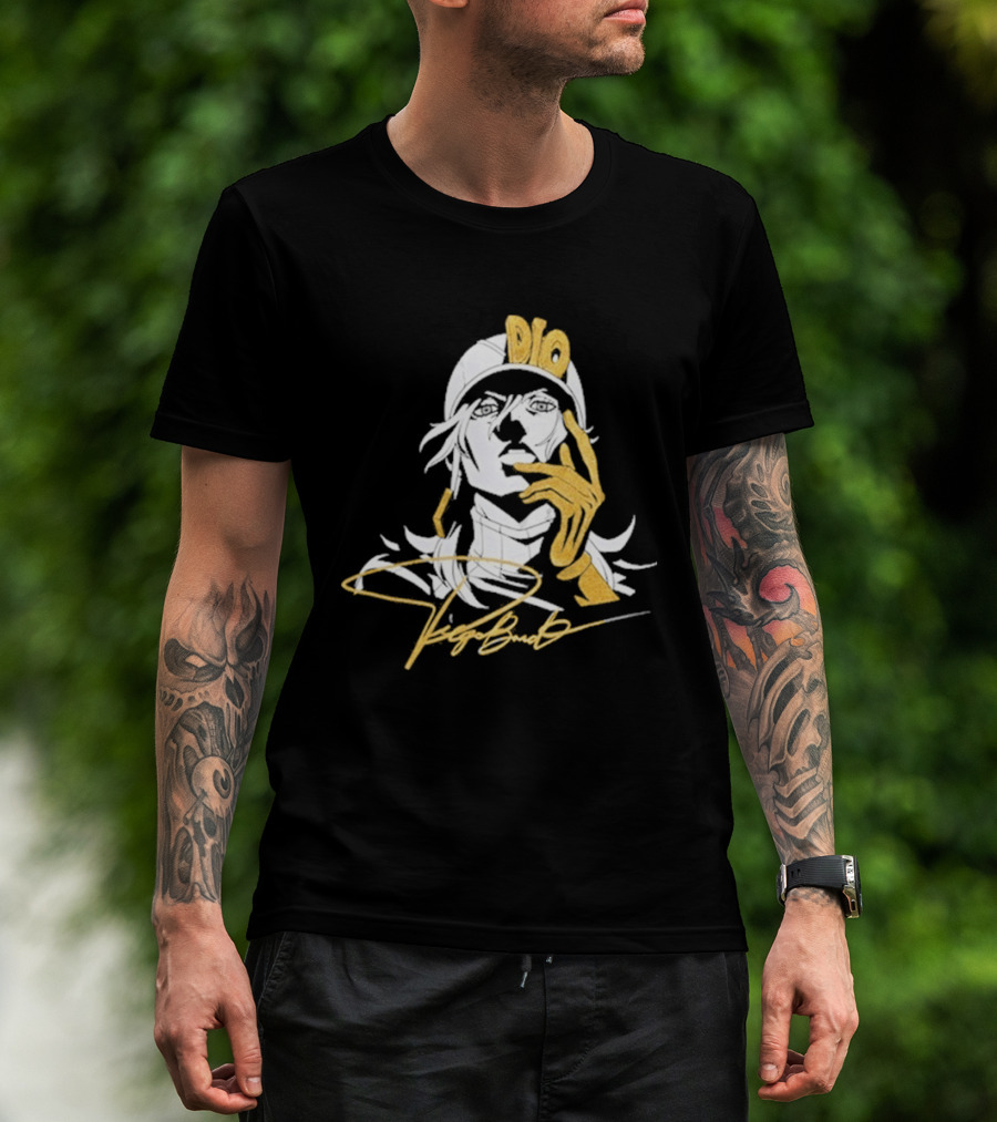 Hobby Genki Diego Dio Jojos Bizarre Adventure Signature T-Shirt