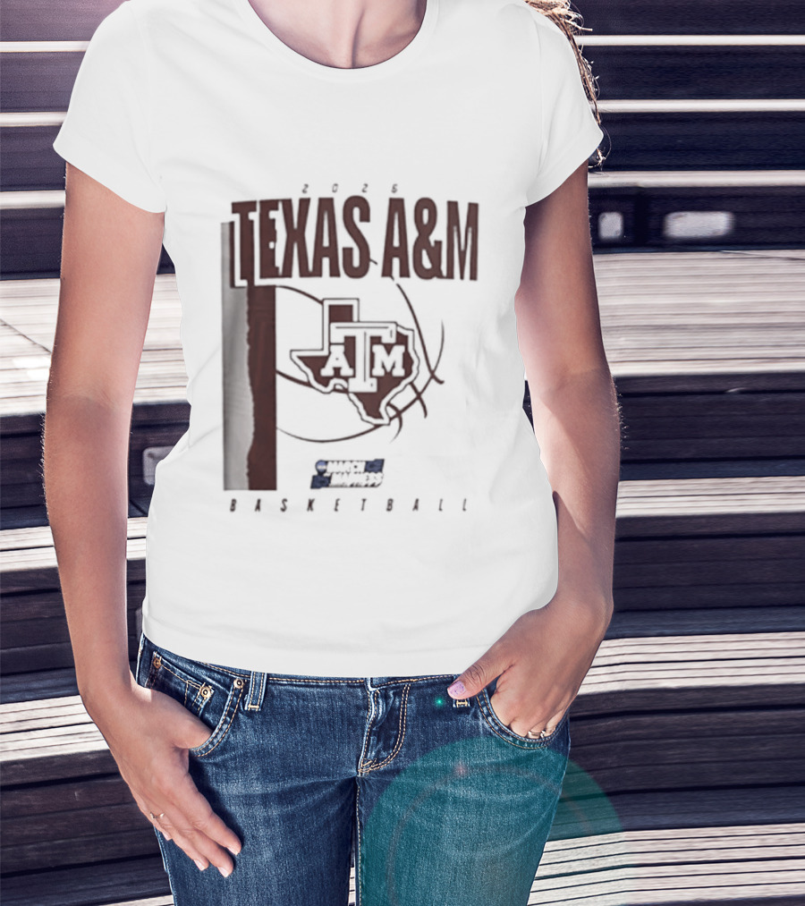 Texas A&M Aggies 2026 March Madness Basketball Tournament T-Shirt