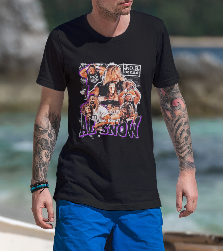 J.O.B Squad Al Snow WWF Wrestling Got Head T-Shirt