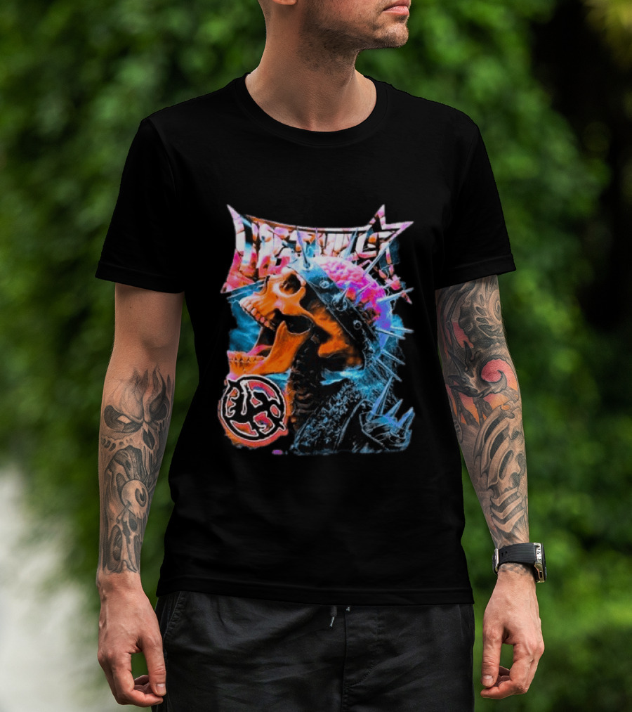 Lost Hills Skull Punk T-Shirt