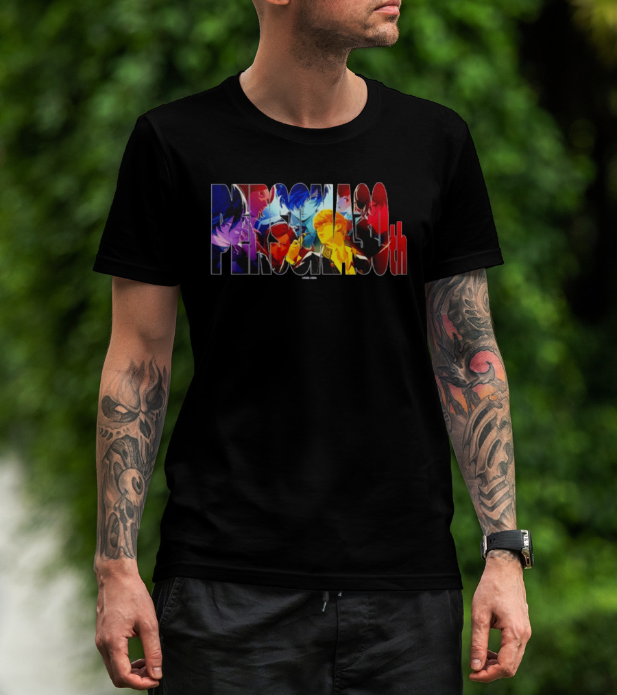 Persona 30th Anniversary Protagonist Series Atlus T-Shirt