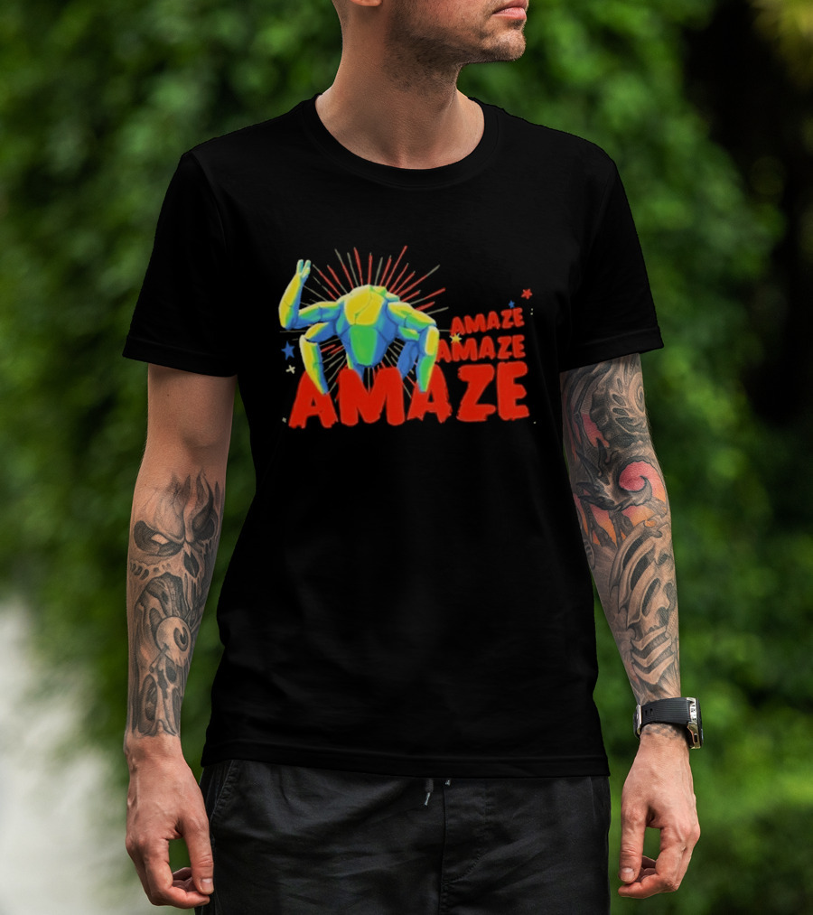 Project Hail Mary Rocky Amaze Amaze Amaze 2026 Starburst Alien Creature T-Shirt