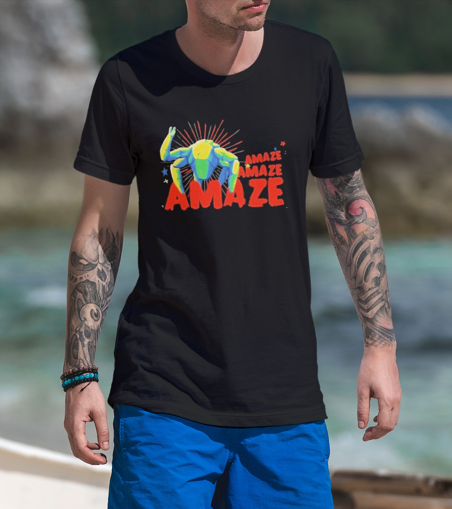 Project Hail Mary Rocky Amaze Amaze Amaze 2026 Starburst Alien Creature T-Shirt