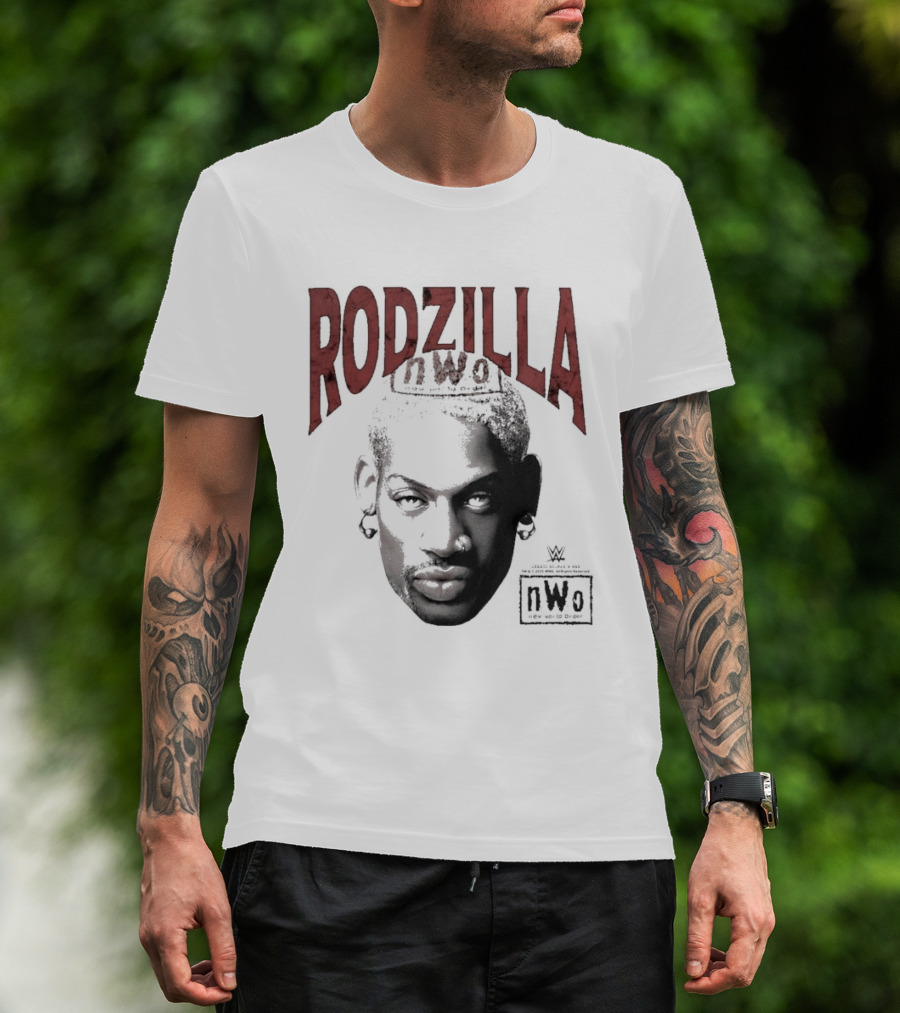 RODZILLA NWo Dennis Rodman Grail WWE NWo T-Shirt