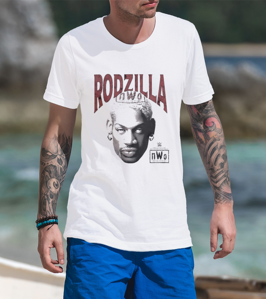 RODZILLA NWo Dennis Rodman Grail WWE NWo T-Shirt