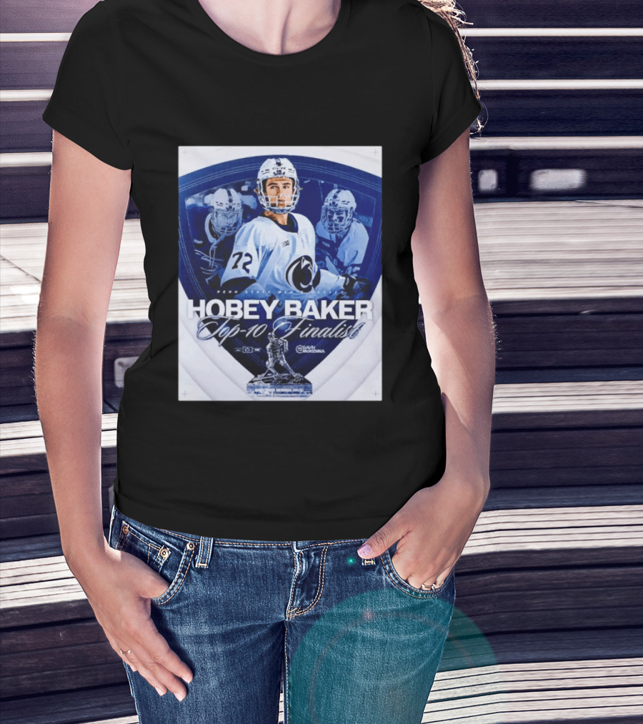 Gavin McKenna Penn State Nittany Lions Hockey Hobey Baker Top 10 Finalist 2026 T-Shirt