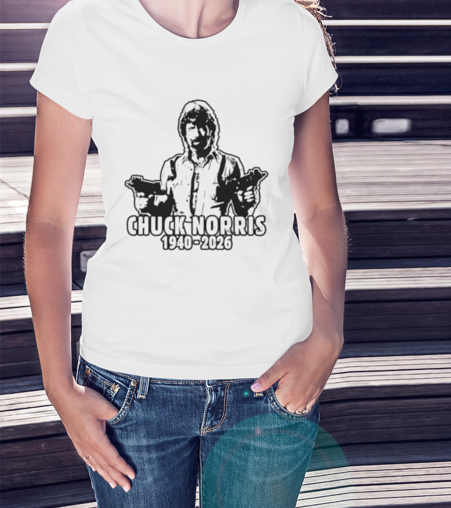 Chuck Norris 1940 2026 T-Shirt