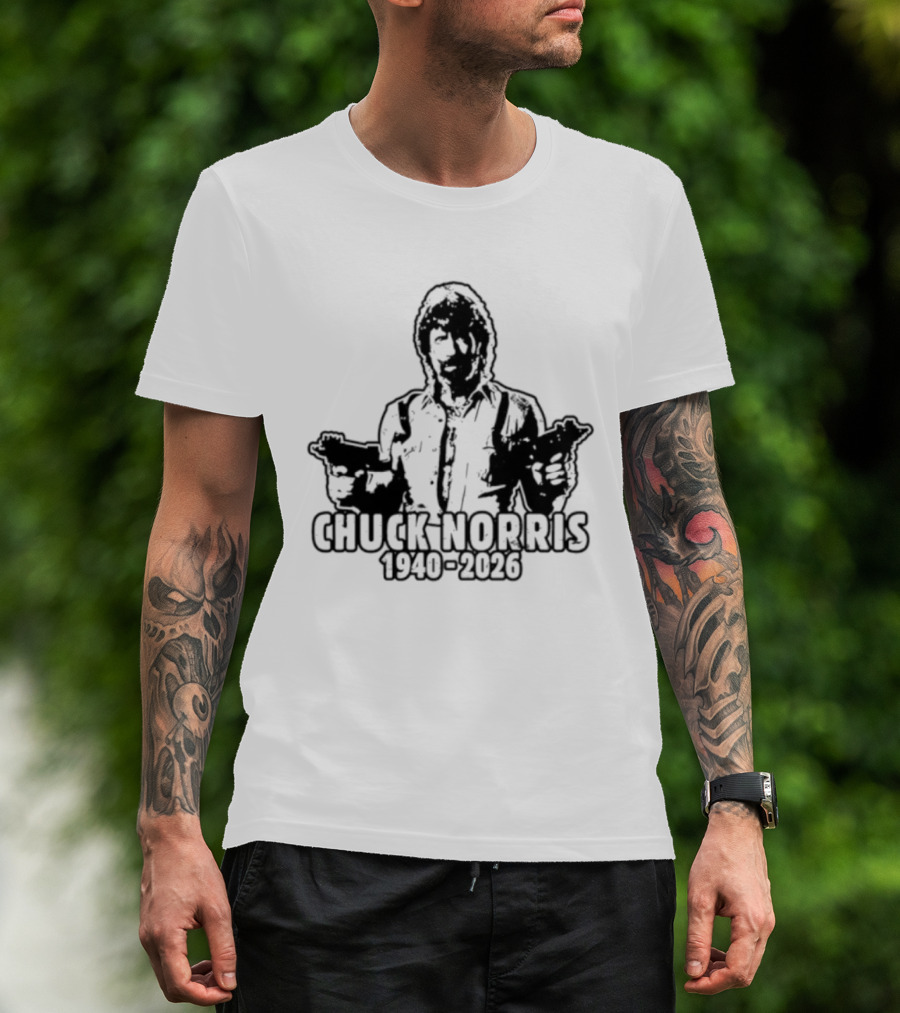Chuck Norris 1940 2026 T-Shirt