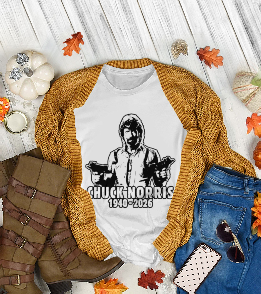 Chuck Norris 1940 2026 T-Shirt
