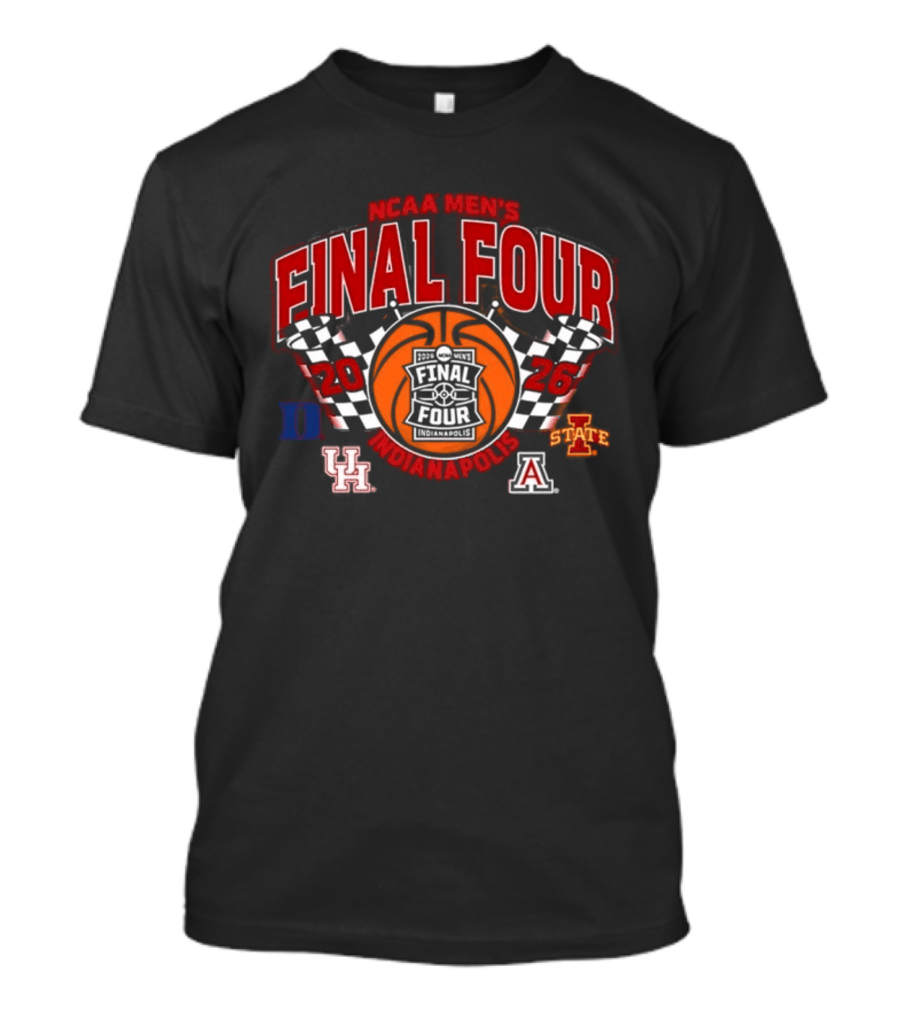 NCAA Men's Final Four 2026 Indianapolis Arizona Wildcats Basketball T-Shirt