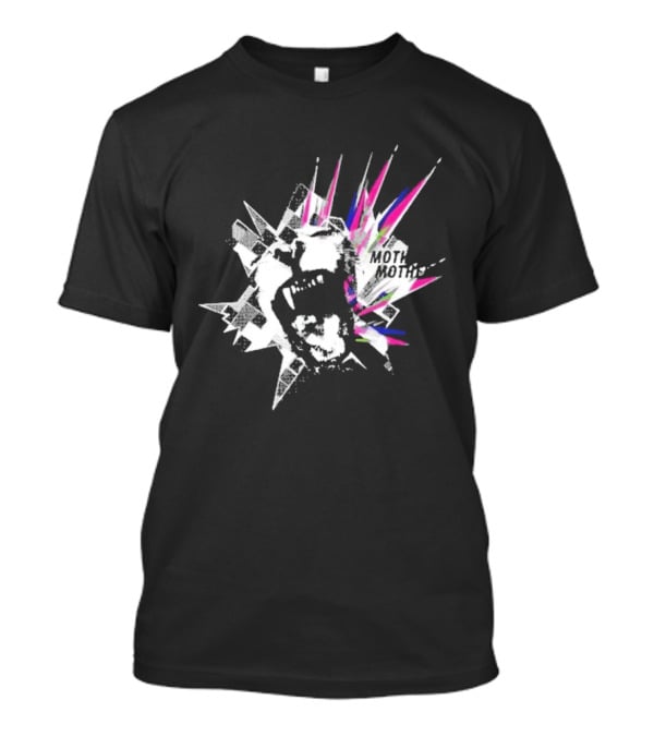 Mother Mother Eureka Deluxe Punk Rock Spiked Skull T-Shirt