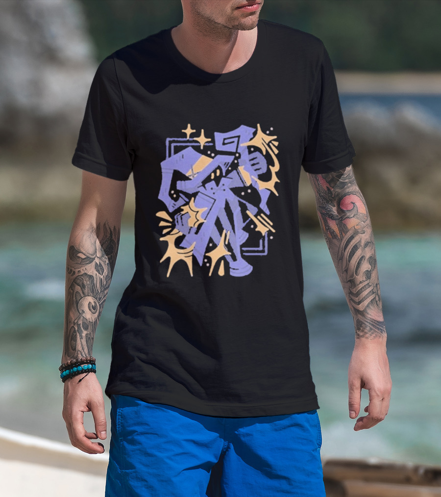 Flare 1000 Dead Draculas Dynamic Dance Moves With Stars T-Shirt