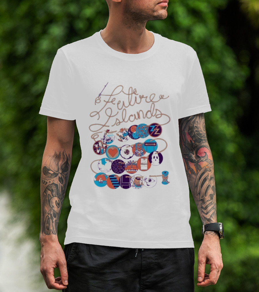 Future Islands Never Ending Scribble T-Shirt