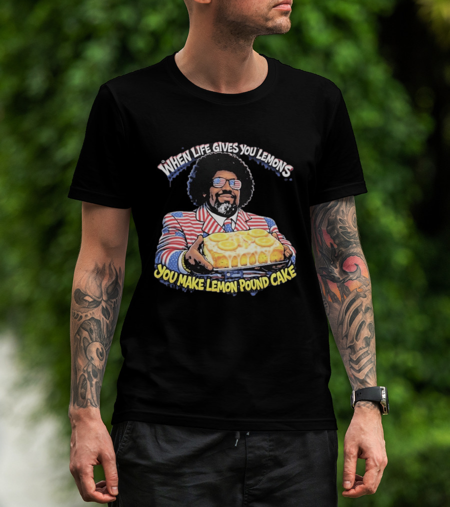 When Life Gives You Lemons You Make Lemon Pound Cake Afroman Case Closed T-Shirt