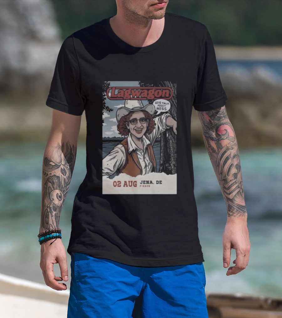 Lagwagon Let's Talk About Hoss 02 Aug Jena DE F Haus T-Shirt