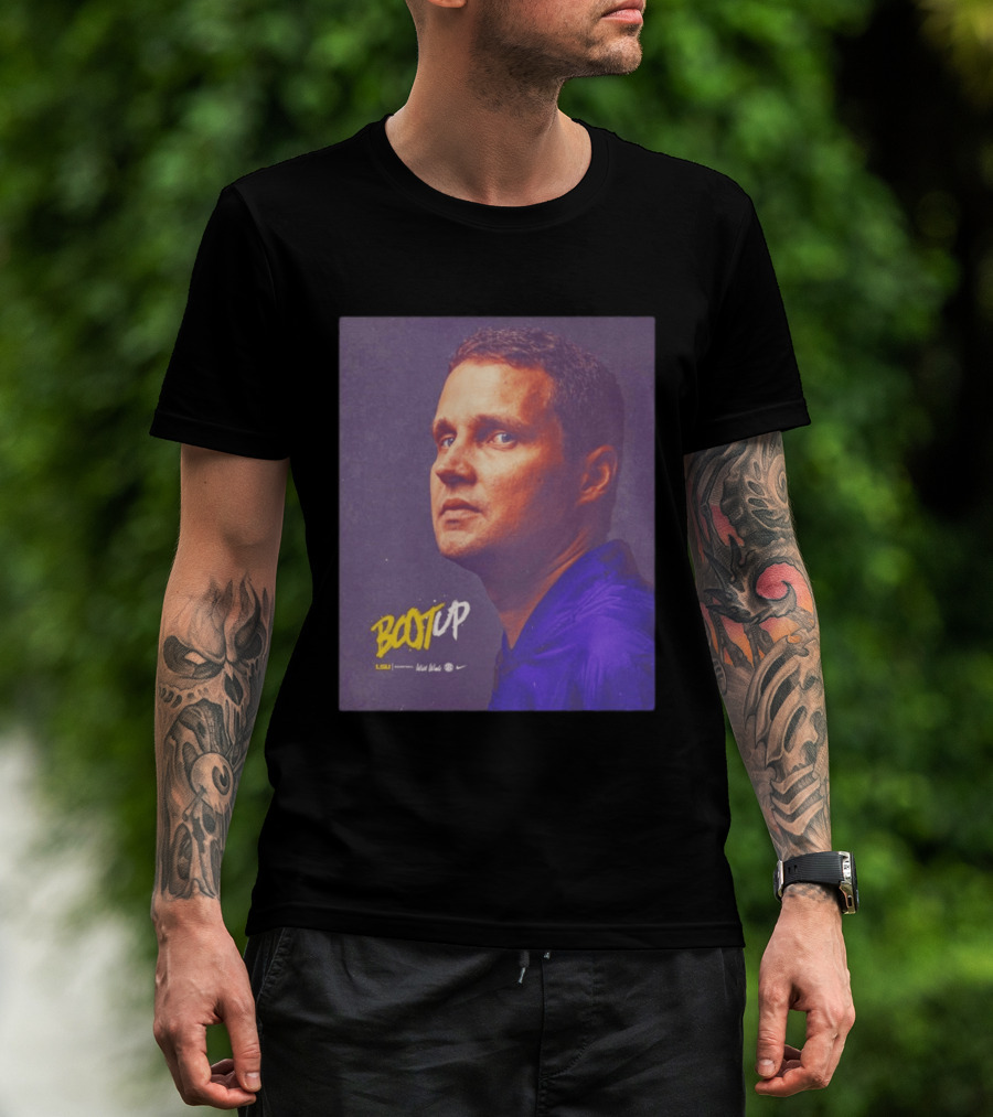 BOOT UP Will Wade LSU Nike Basketball Coach T-Shirt