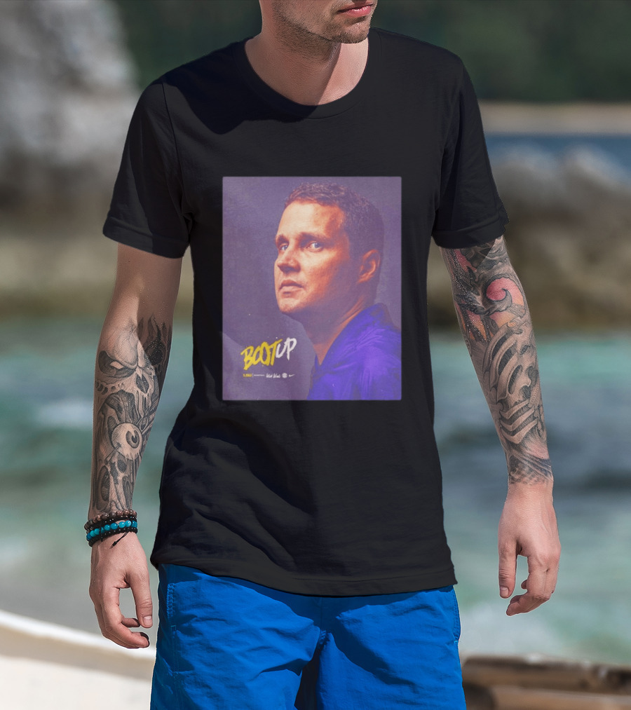 BOOT UP Will Wade LSU Nike Basketball Coach T-Shirt
