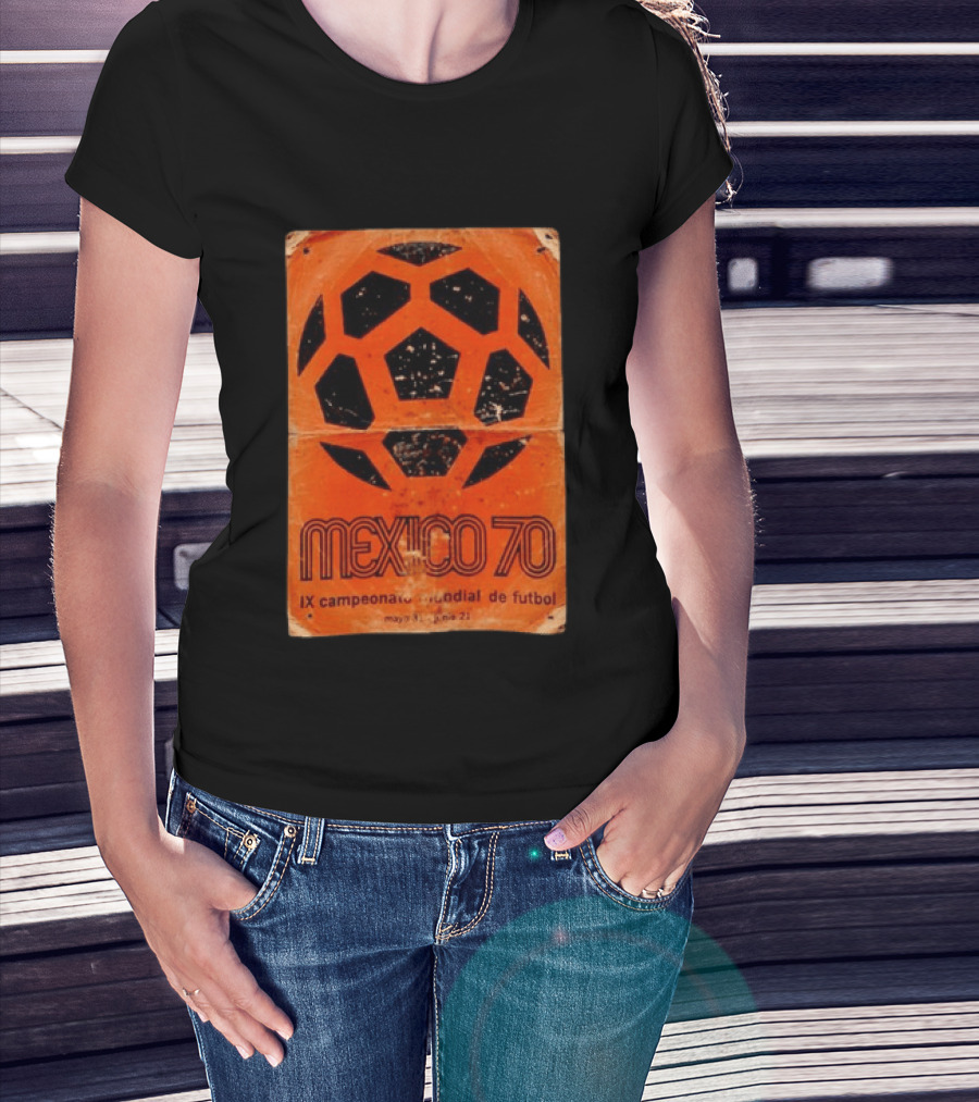 Mexico 70 IX Campeonato Mundial De Futbol T-Shirt