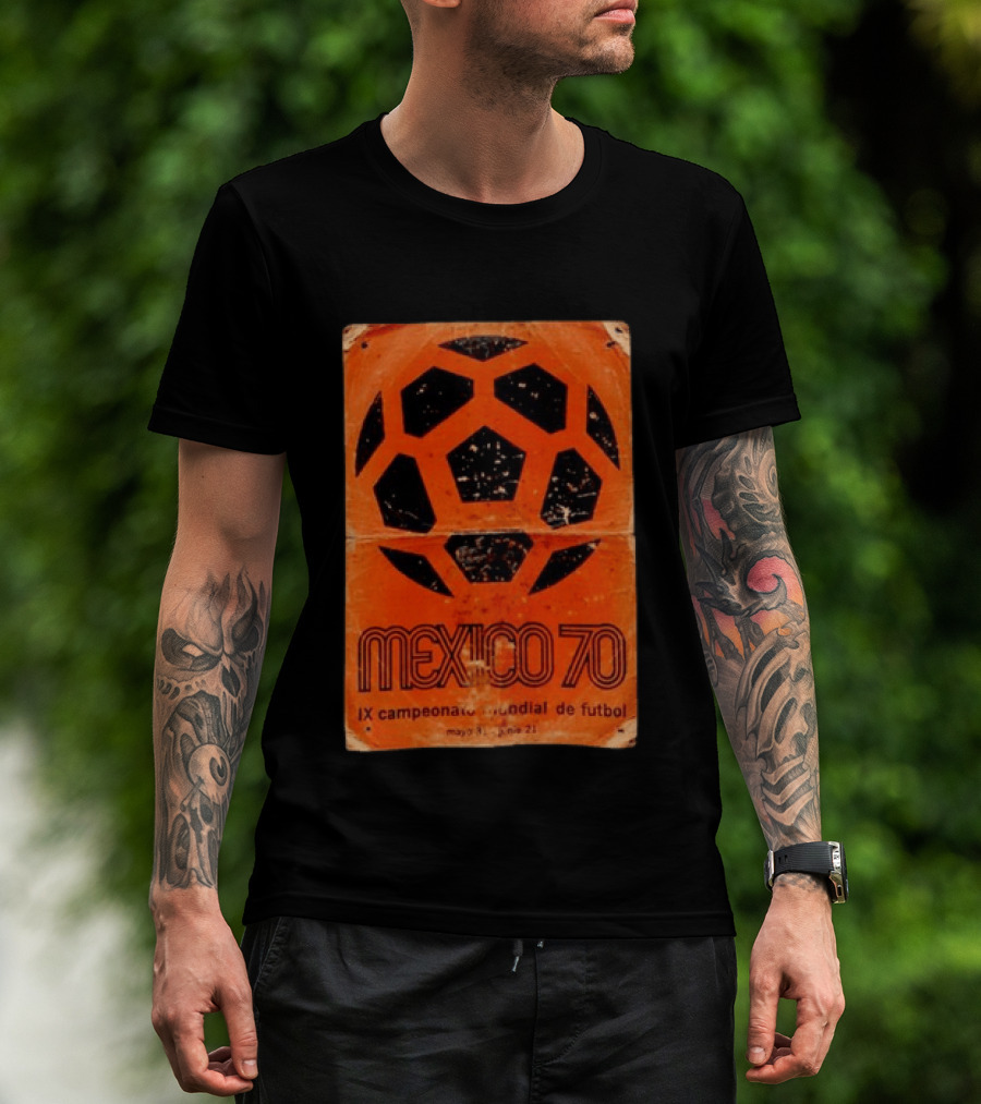 Mexico 70 IX Campeonato Mundial De Futbol T-Shirt