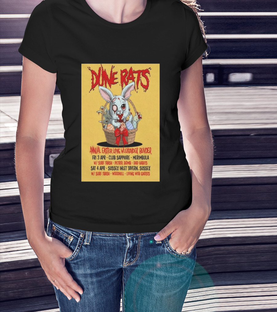 Dune Rats Apr 3 2026 Club Sapphire In Merimbula Australia T-Shirt