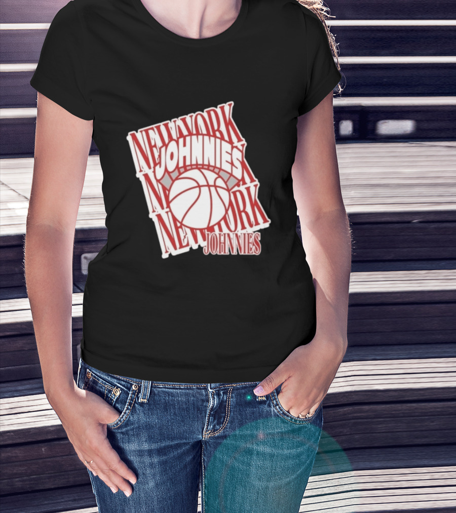 New York Johnnies Basketball Team T-Shirt