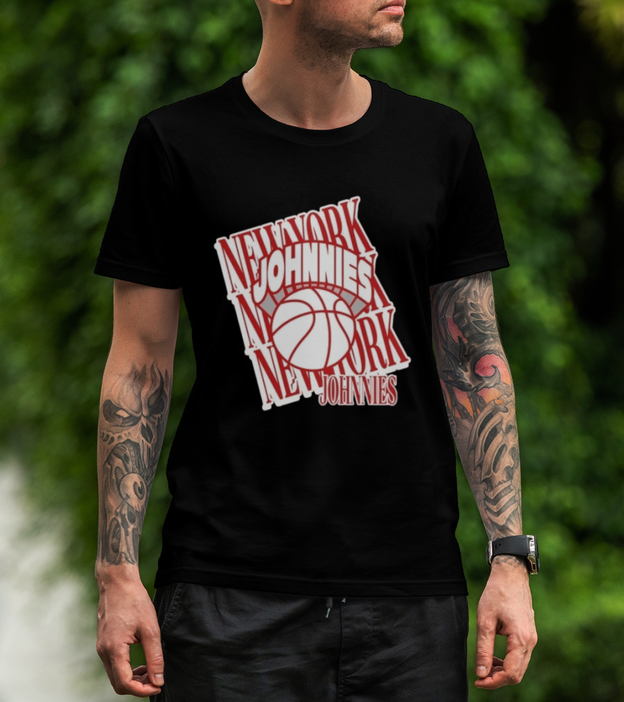 New York Johnnies Basketball Team T-Shirt