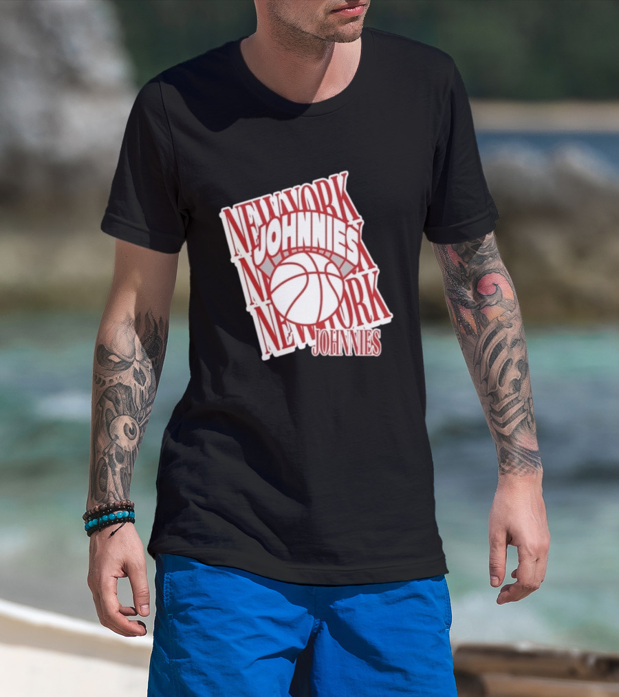 New York Johnnies Basketball Team T-Shirt