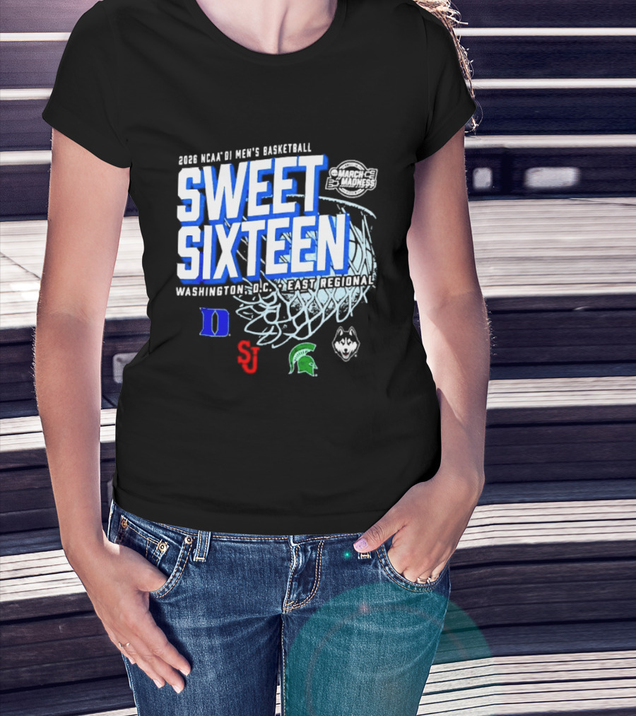 2026 NCAA Men's Basketball Sweet Sixteen Washington DC East Regional March Madness T-Shirt