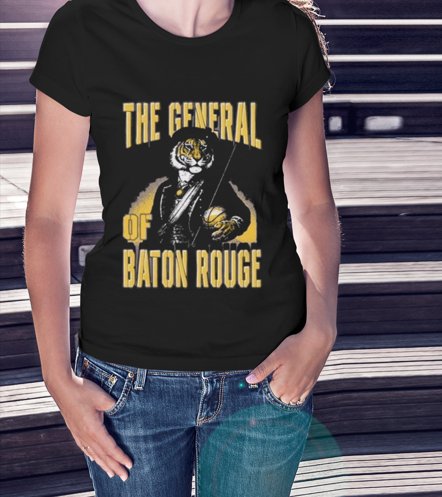 The General Of Baton Rouge Pocket Tiger Conductor Baton Rouge T-Shirt